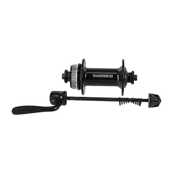 Sgancio rapido del mozzo anteriore Shimano hb-mt200 disque centerlock 32H 100 mm