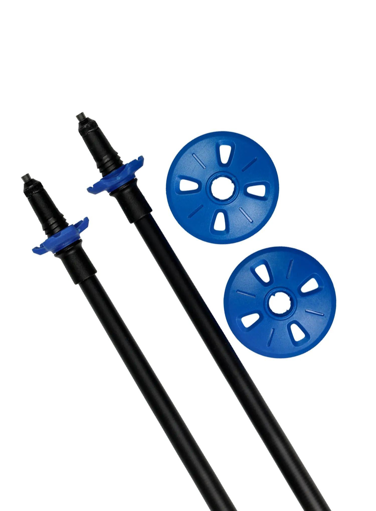 Bâtons Black Diamond Distance Carbon 100 cm carbone ultraléger poignée EVA bleu 6/6