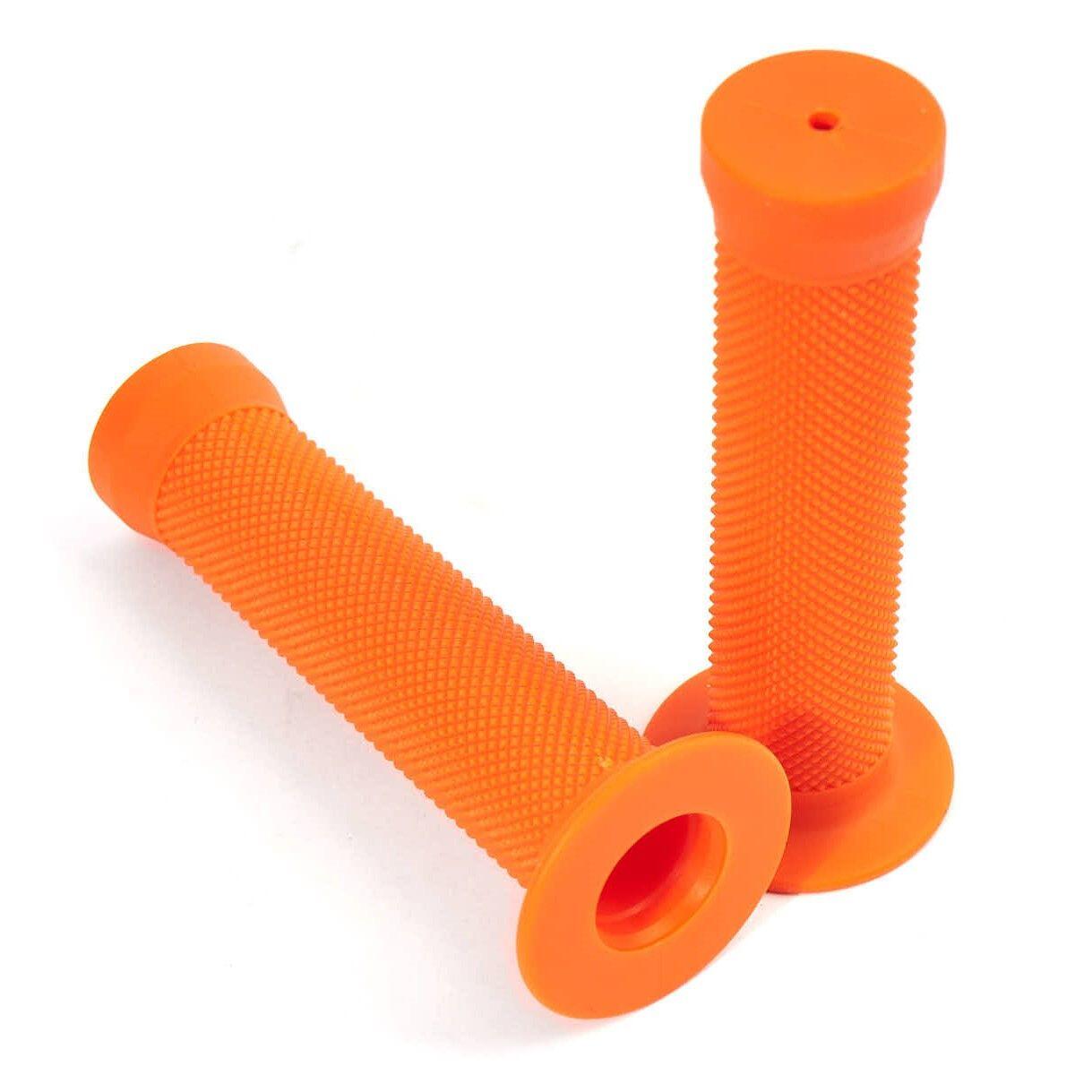 POIGNÉES BMX DIAMOND ORANGE AVEC BRIDE 130MM KHEBIKES 3/3