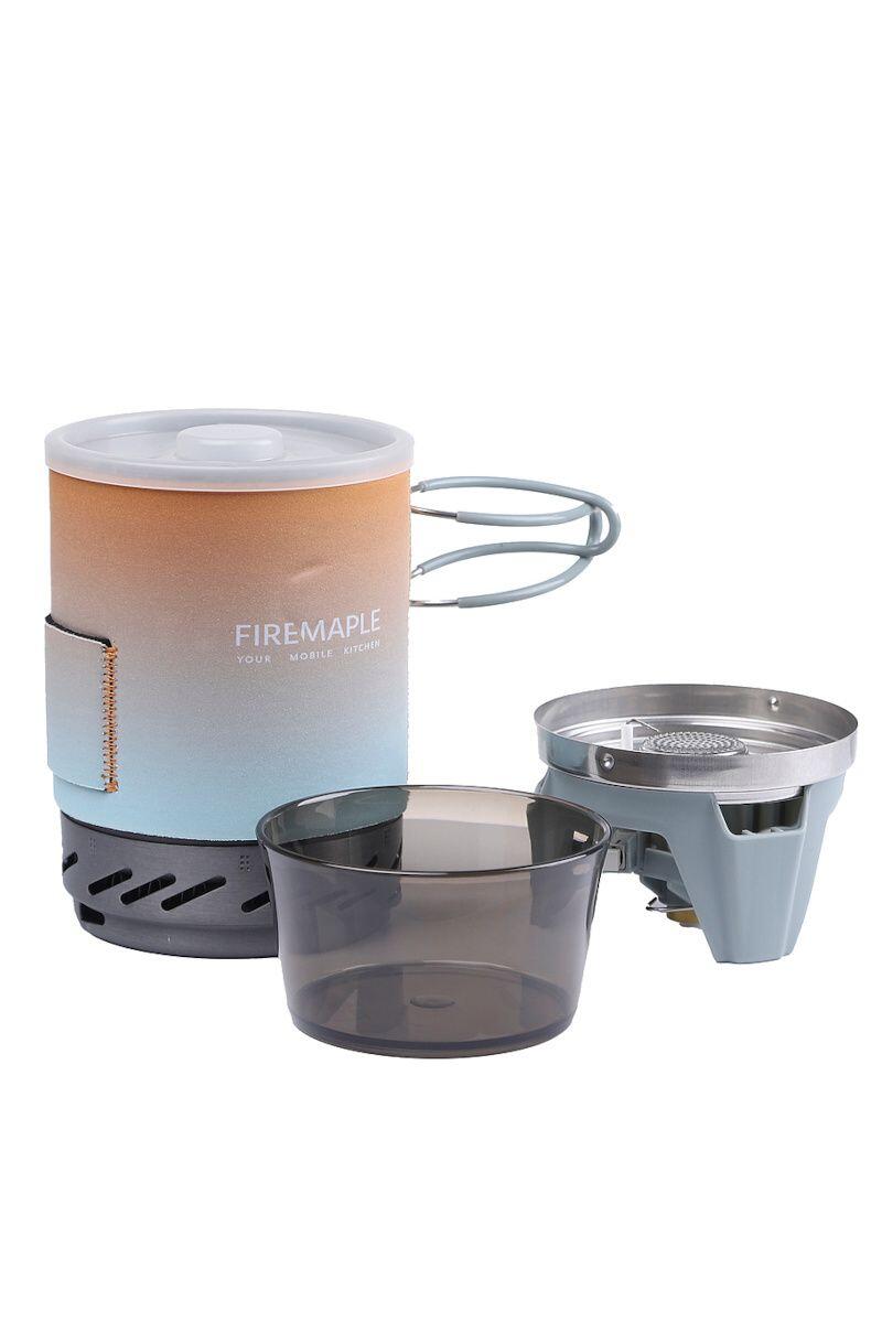 Fire-Maple Kuchenka Turystyczna Fms-X1 Gradient 2200W Cinzento Azul Laranja da Decathlon