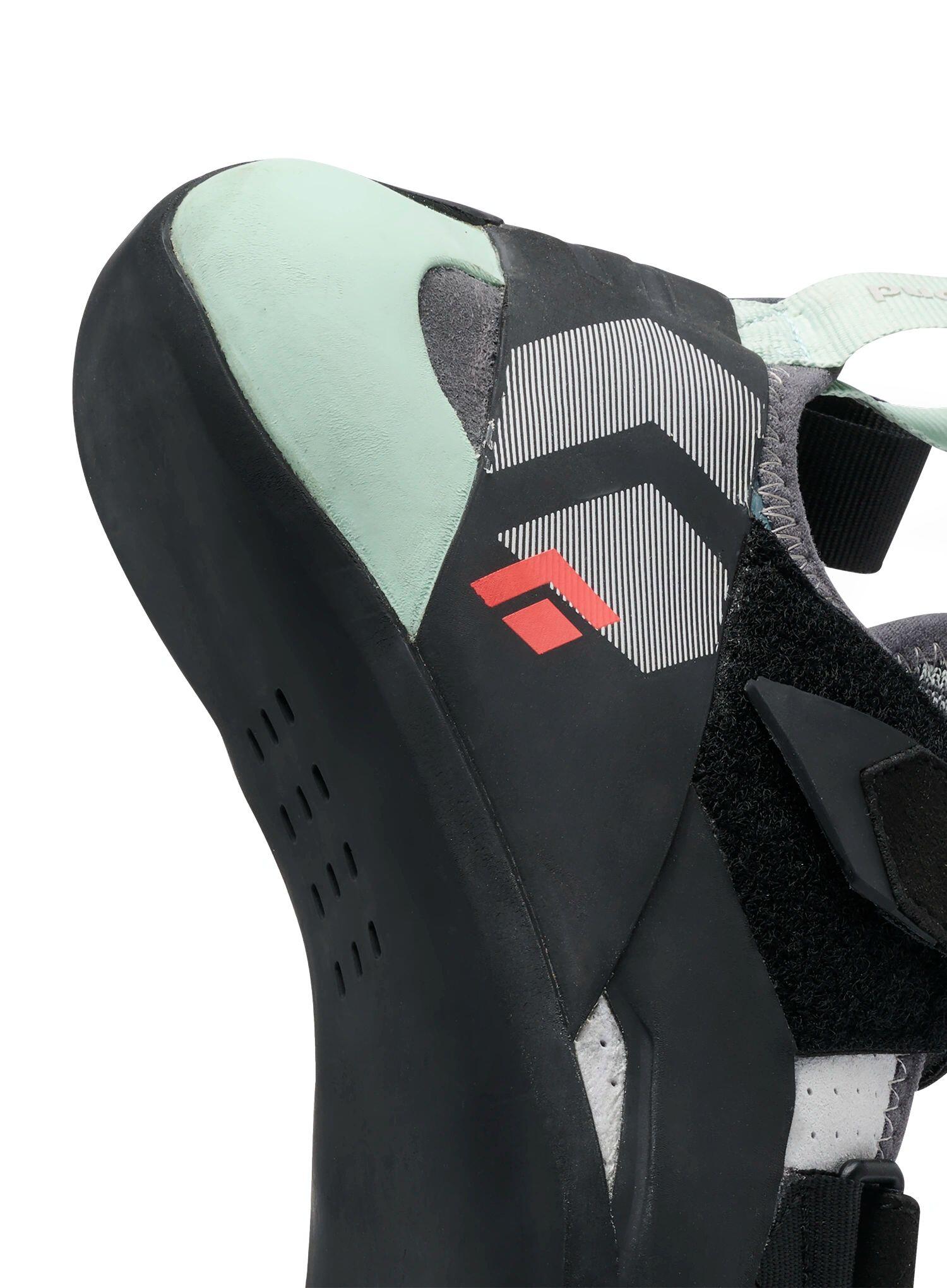 Scarpone da arrampicata donna Black Diamond Momentum W vegan suola 4,3 mm Velcro 6/7