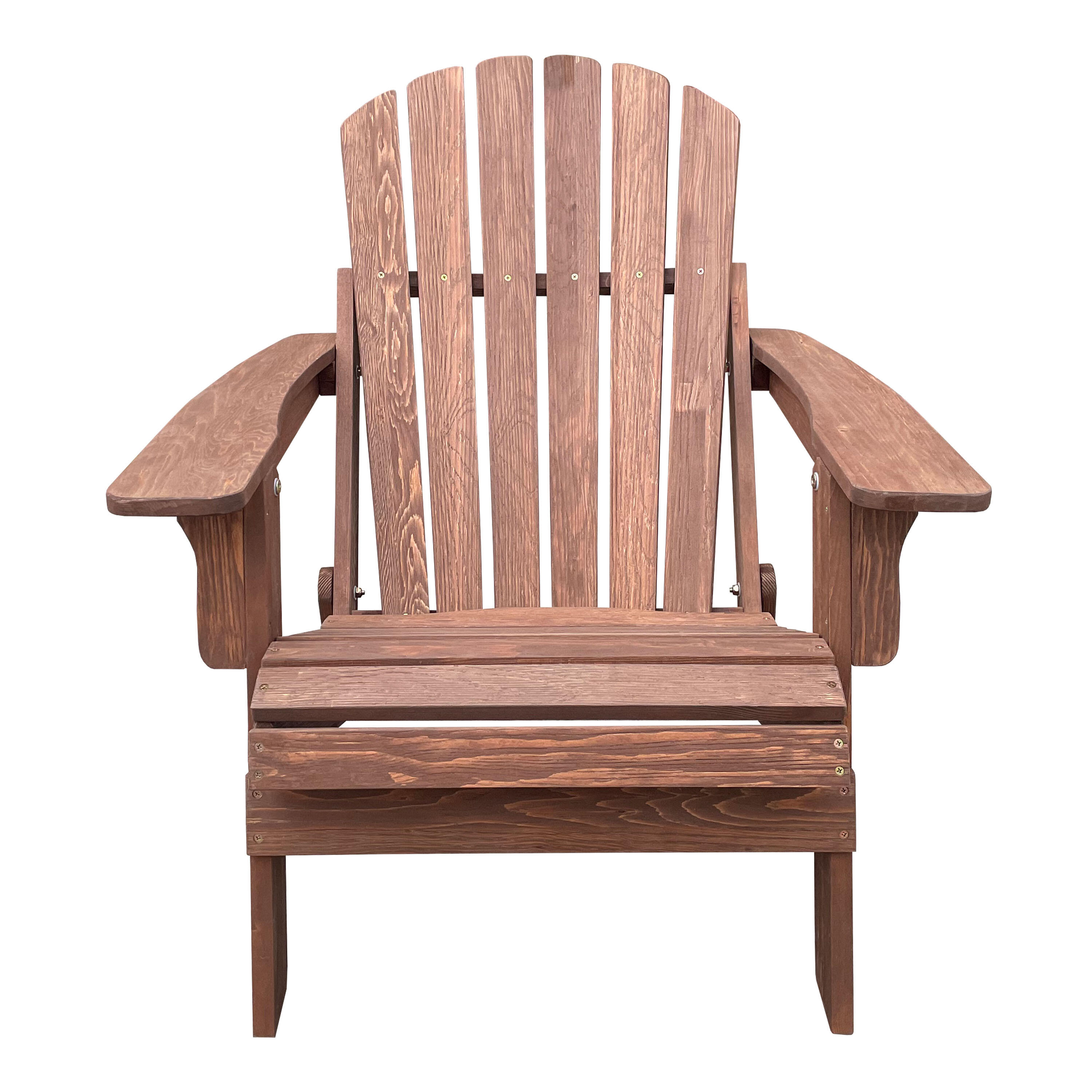 Sedia da campeggio Adirondack, Rosalie, legno, marrone 6/7