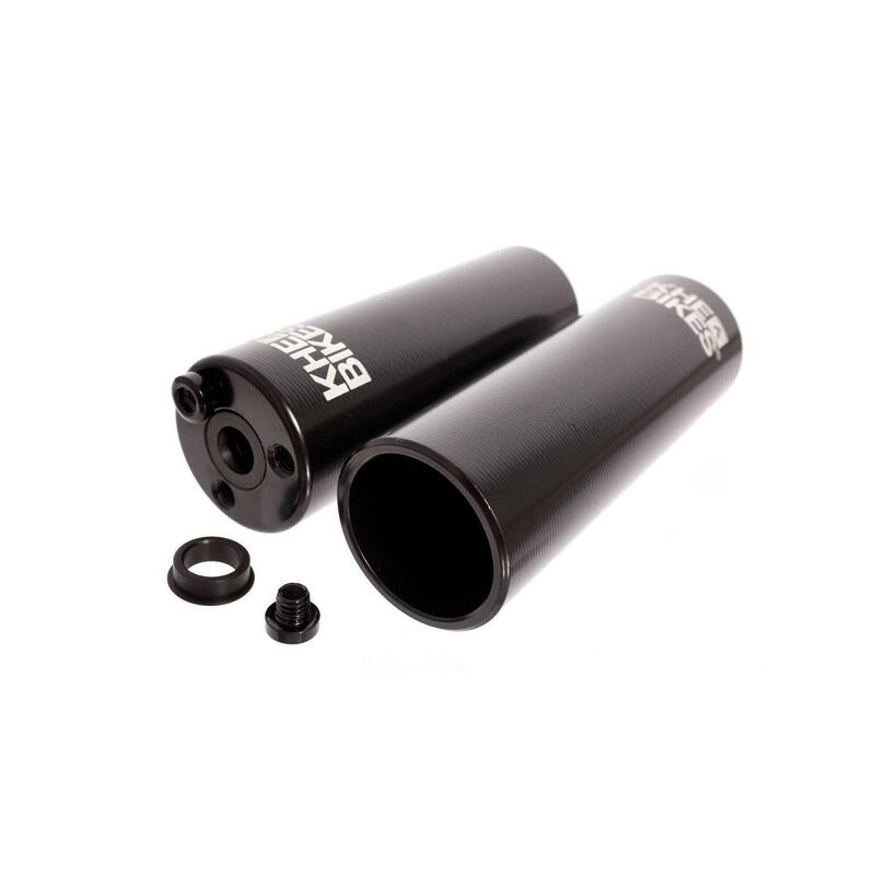 BMX PEGS PRO LASER ADULT NEGRU ALU 10MM/14MM KHEBIKES