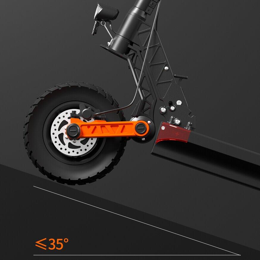 S10-S-Z Scooter électrique pliable Batterie 60V 18Ah Pneus 10" 5/7
