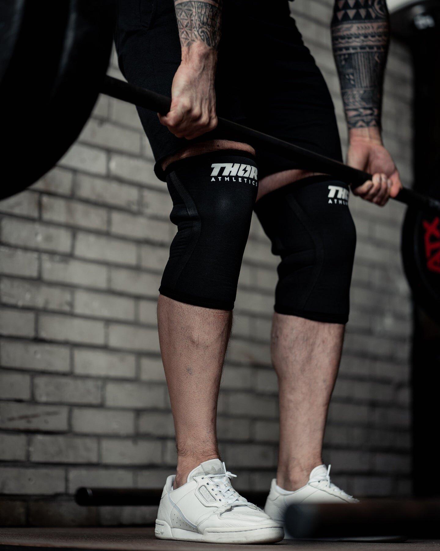 Knee Sleeves - 7mm - Neopren - Powerlifting - Rot - Größe: XS 6/6