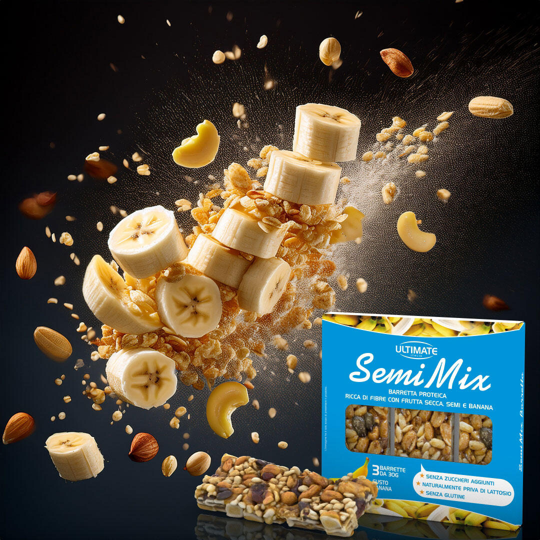 Alimento - BARRETTE SEMI MIX BANANA - 3 pz da 30g 7/7