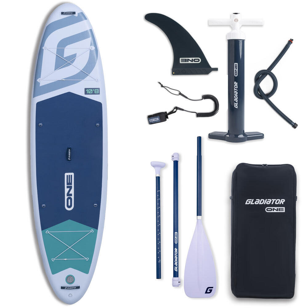 GLADIATOR Nafukovací paddleboard SUP One 10'8'' White White