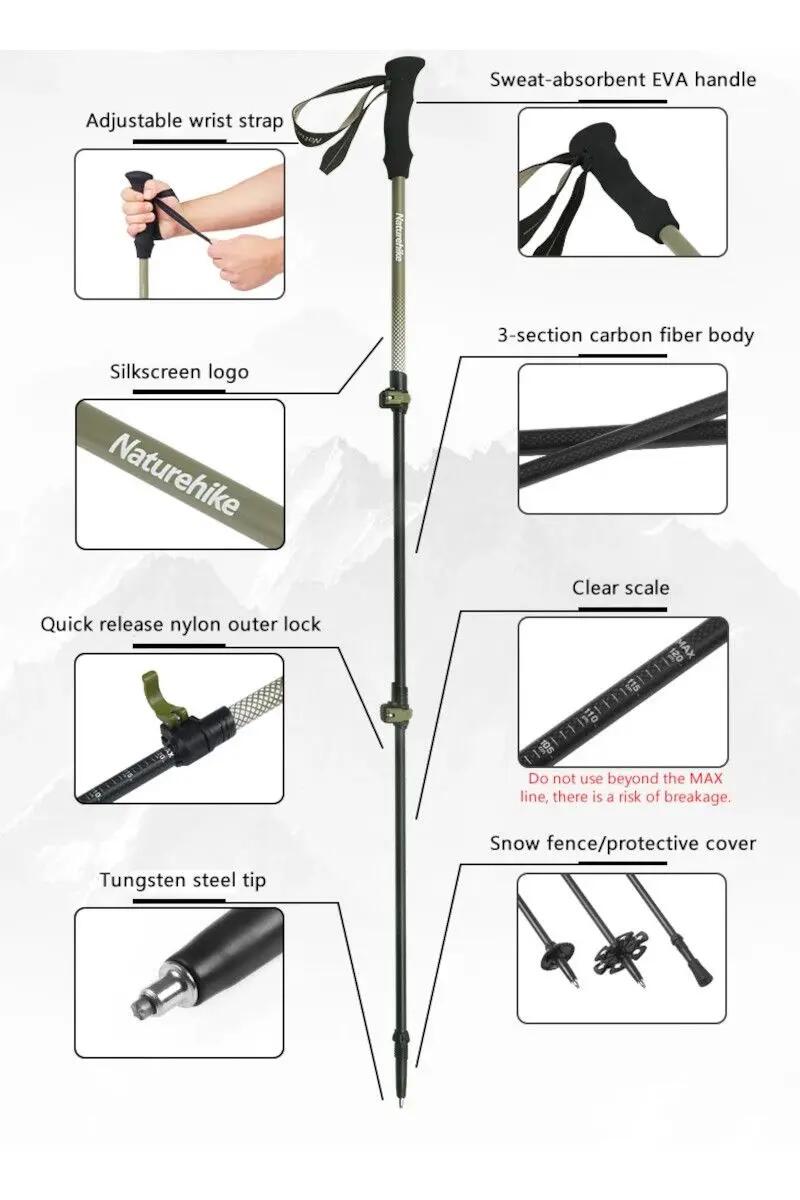 Kije trekkingowe Hoar Ext-1 Carbon Cnk2300Ds010 2/4