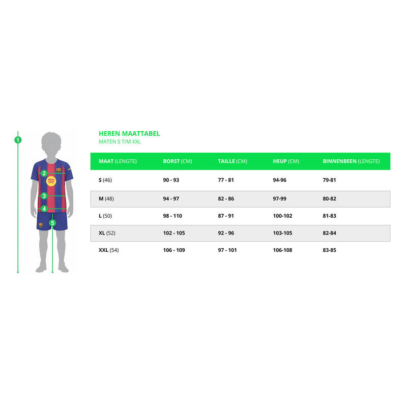 Tricou pentru suporter al doilea număr de la FC Barcelona 24-25 - L