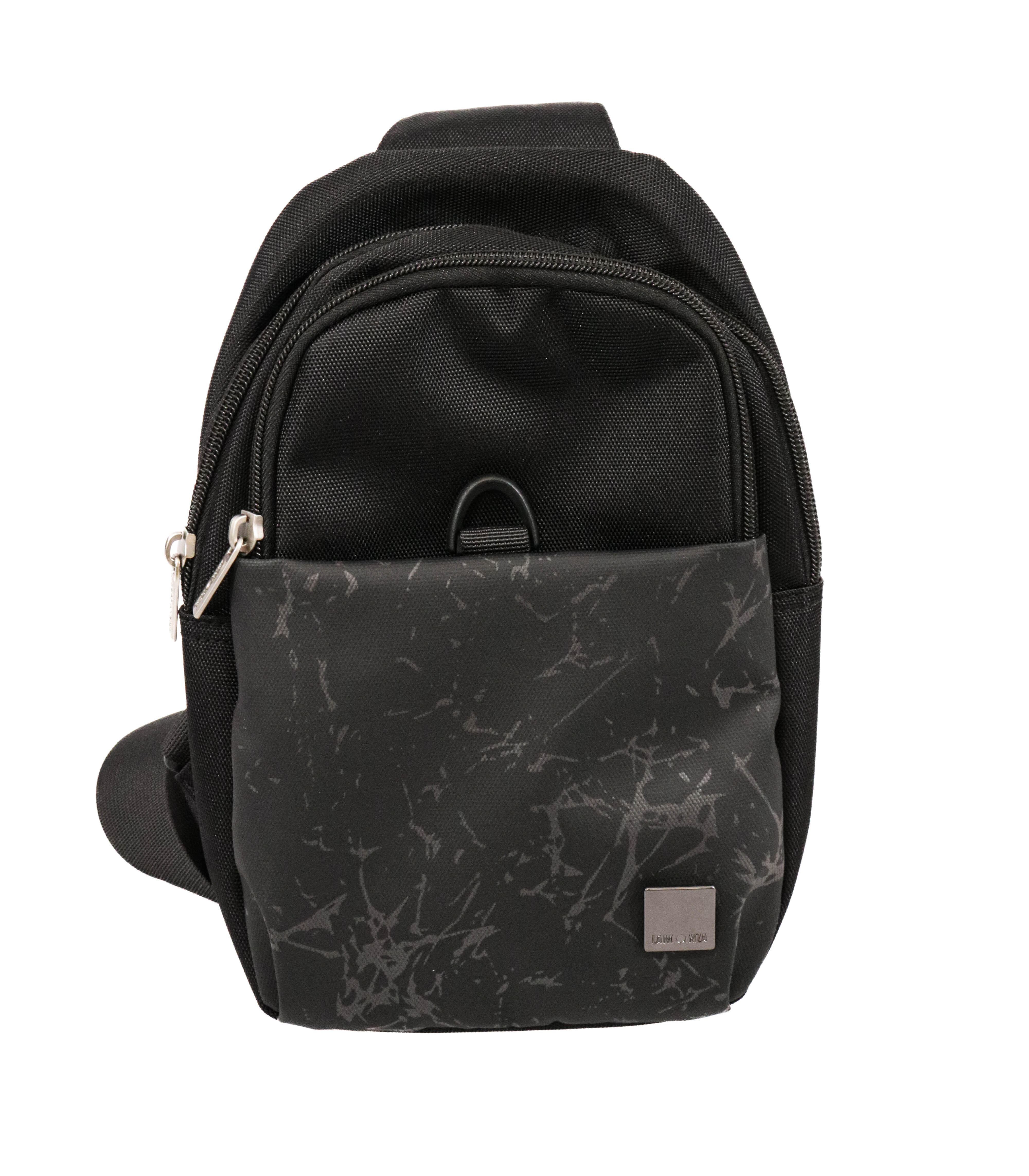 LAMONZA GEANTA CROSSBODY RIVIERA 31X22X8 CM GRI INCHIS