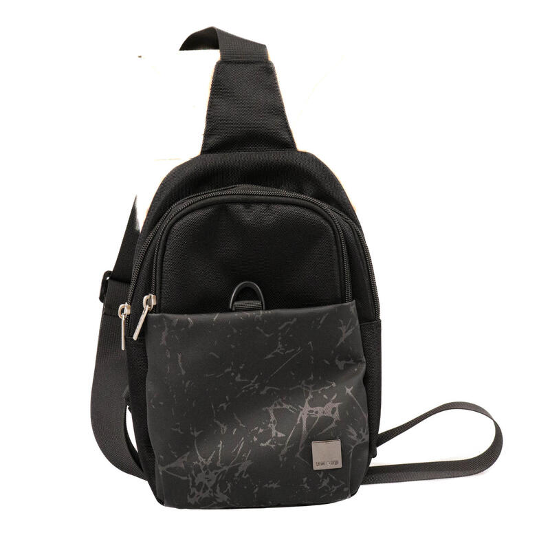 LAMONZA GEANTA CROSSBODY RIVIERA 31X22X8 CM GRI INCHIS