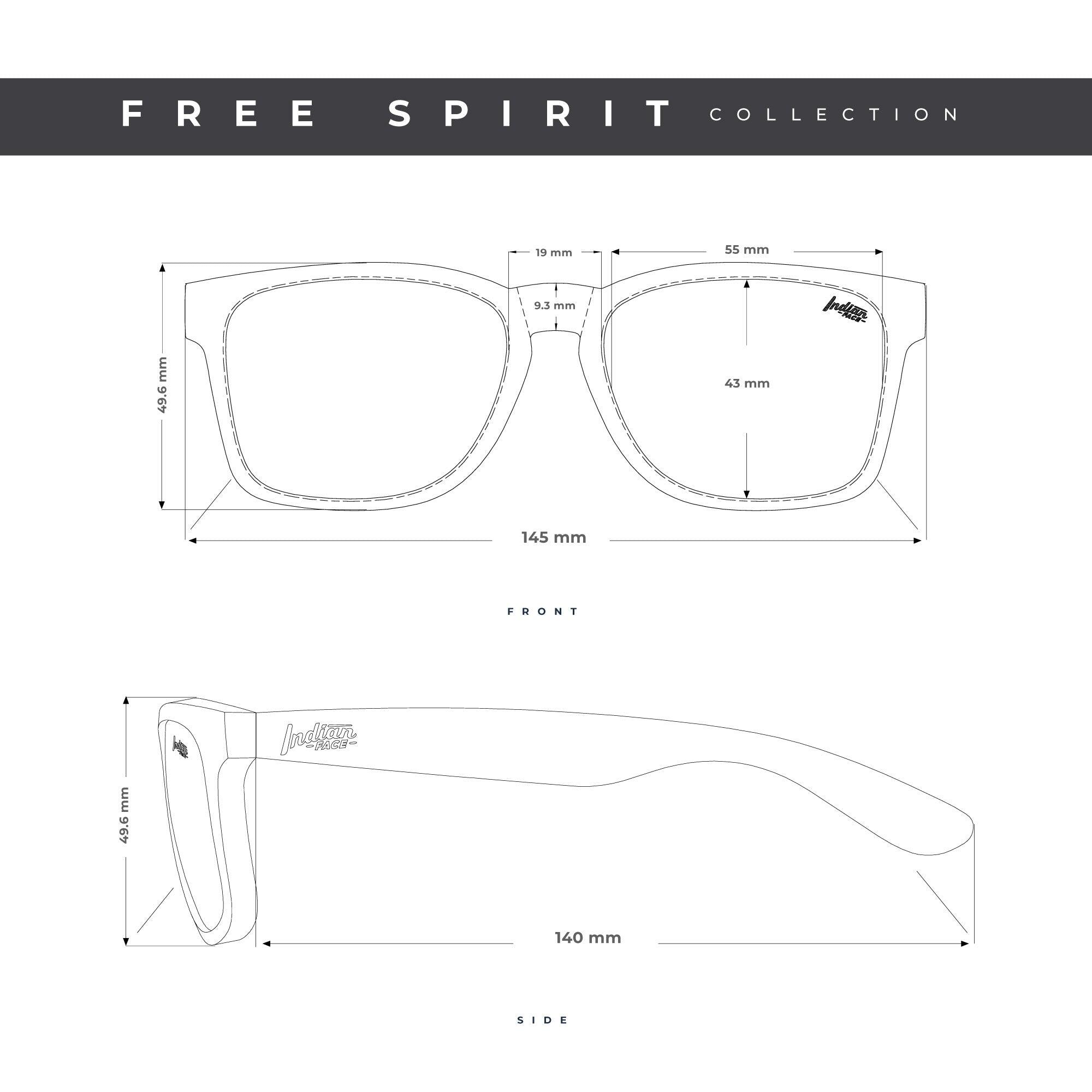 Gafas de sol The Indian Face Free Spirit 6/6