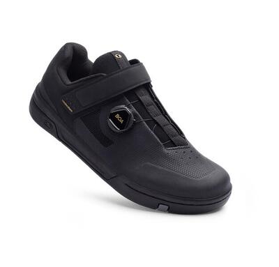 Stamp boa schoenen - marineblauw / grijs / bruine zool