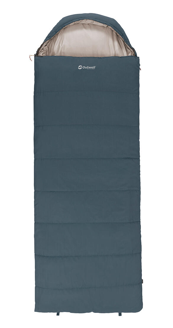 Śpiwór turystyczny Outwell Campion Lux Blue z poduszką (-16°C) 2/7