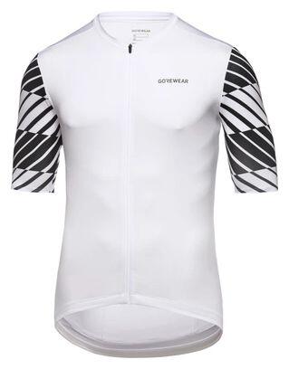 Maillot de manga corta Gore Wear Swiftride Opti Blanco/Negro 3/3
