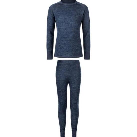 Set di biancheria intima in lana per neonati Zigzag Pattani