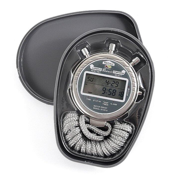 SMJ metalen stopwatch JS-6618 30 tijden 2/2