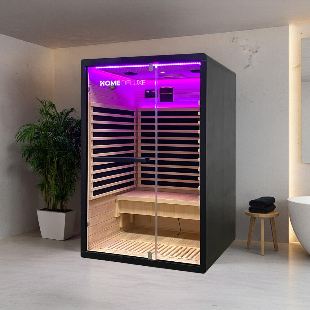 Cabine infrarouge NERO M - 190 x 120 cm pour 2 personnes 2/7