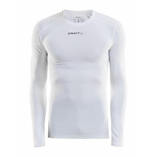 Pro Compression Long Sleeve Unisex - Bianco