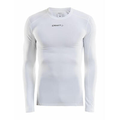 Pro Compression Long Sleeve Unisex - Bianco