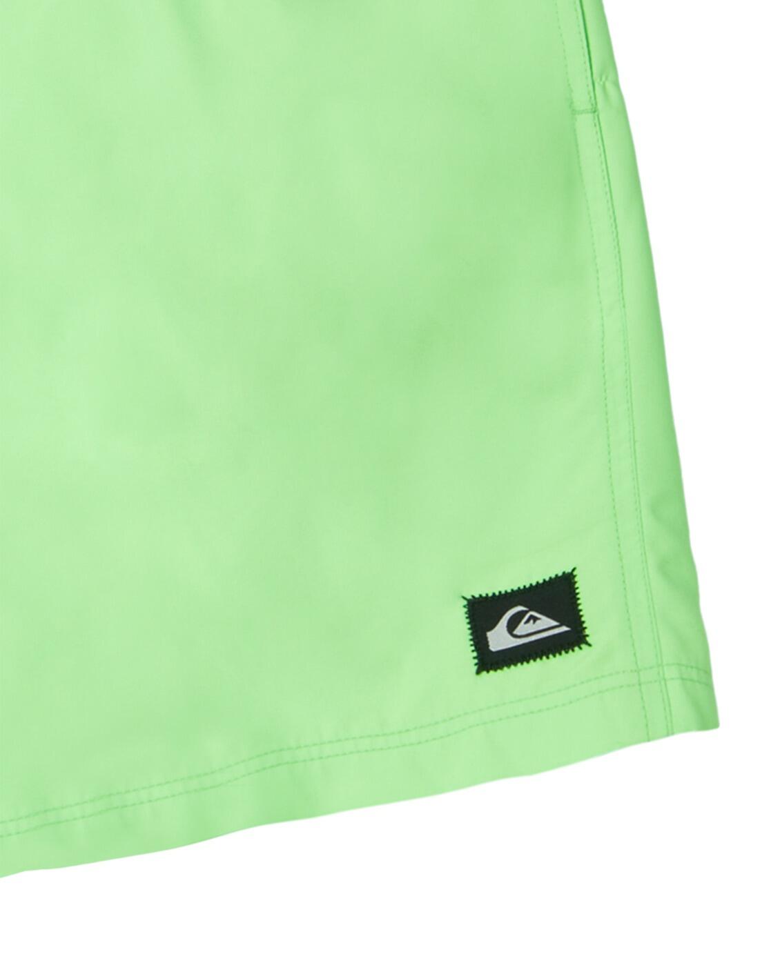 Zwembroek EVERYDAY SOLID VOLLEY YTH 14" Grün Jongens 8-16 3/3