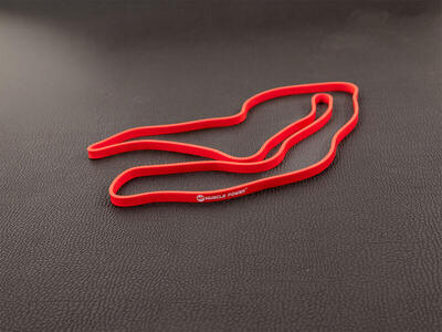 Muscle power power band rood extra light