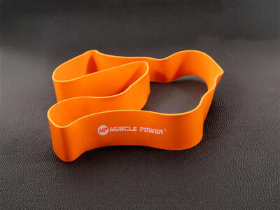Muscle power power band oranje super heavy