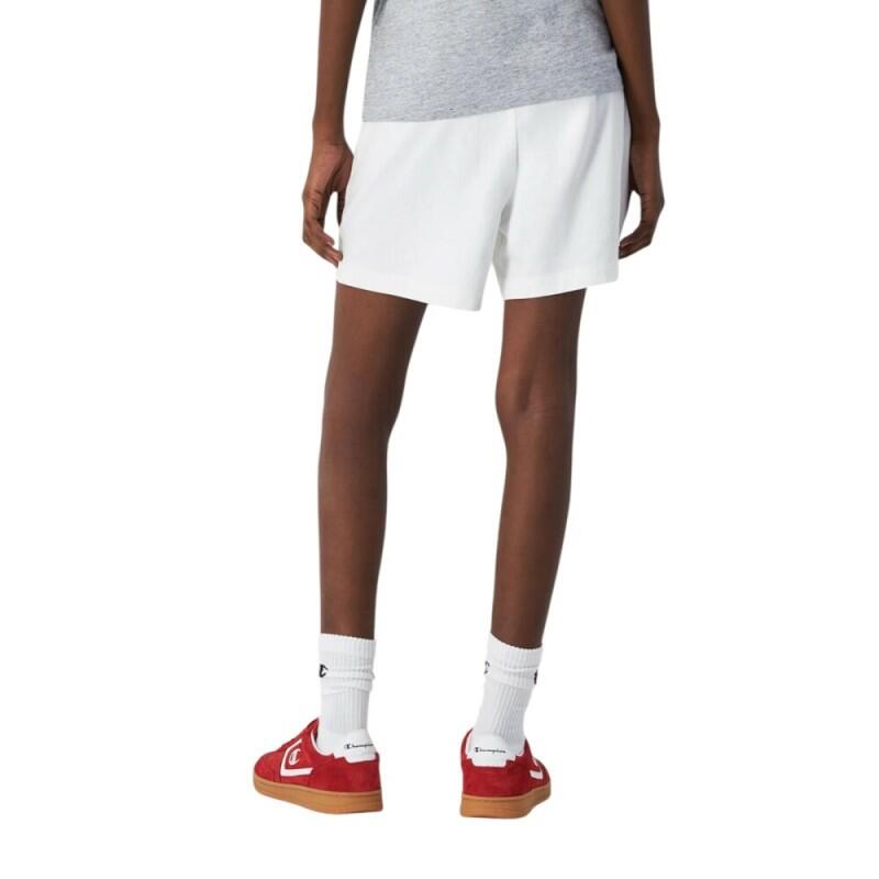 Pantalón corto blanco Champion mujer 3/4