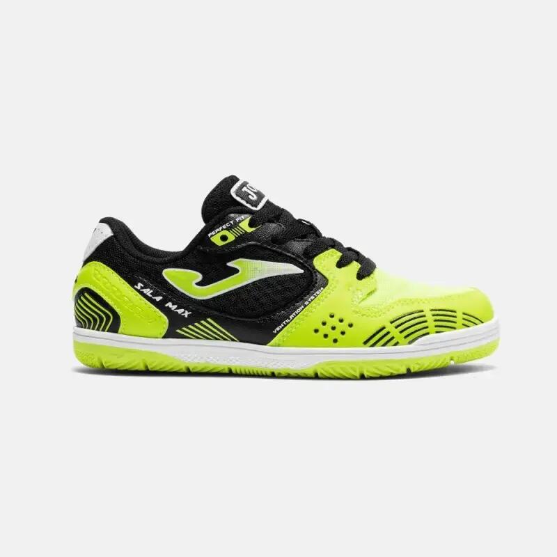 Joma Sala Max Jr 2609 - Indoor futsal shoe - Fluorescent yellow