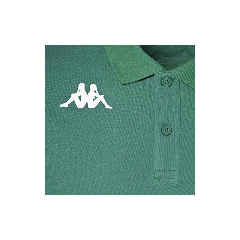Polo shirts da uomo in cotone verde da palestra 5/6