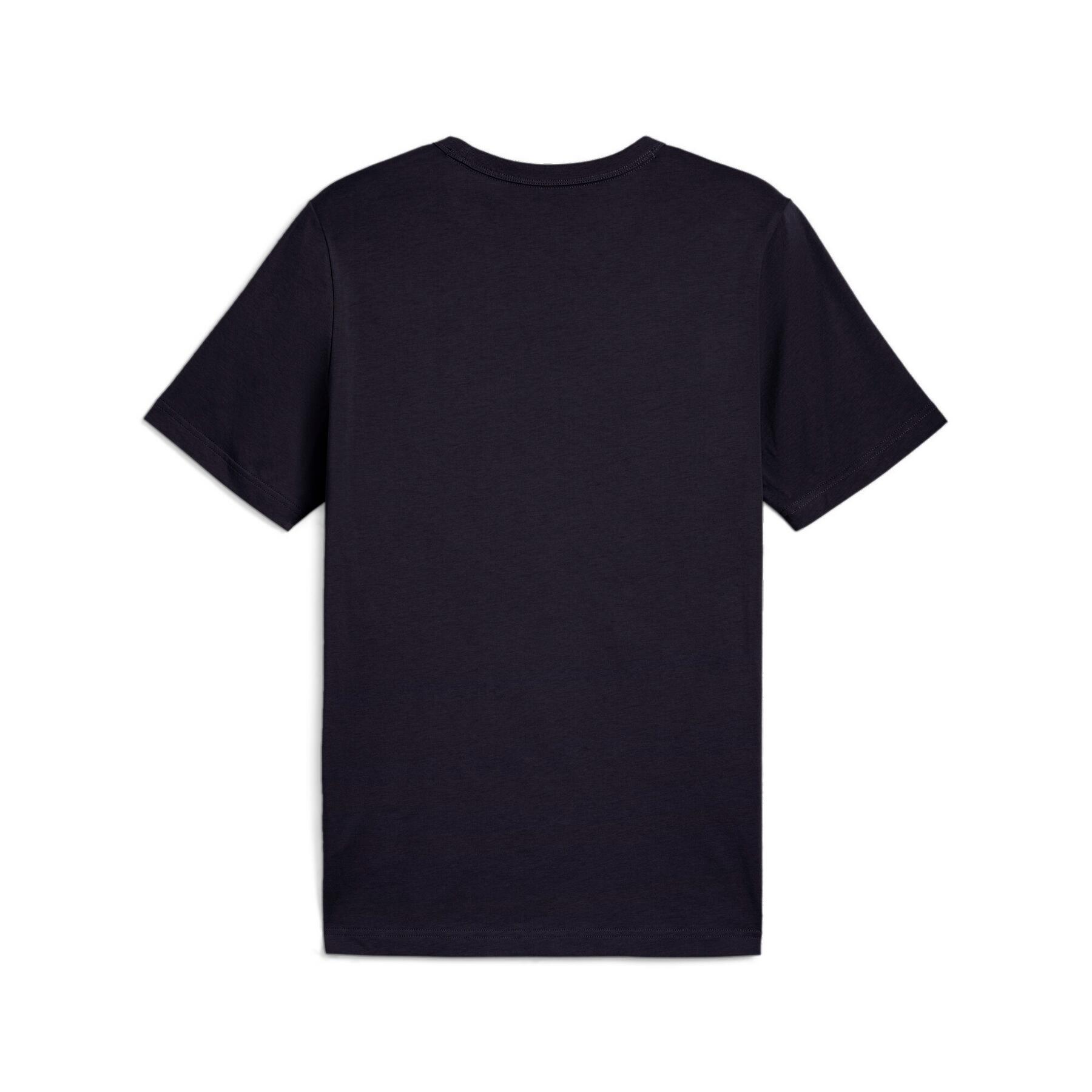 Camiseta Puma PUMA CLASS Graphic Tee azul marino manga corta unisex 684643-16 2/5