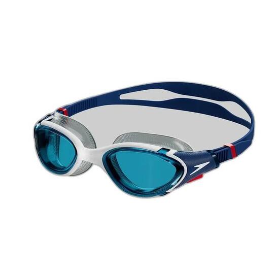 Gafas de natación Speedo Biofuse 2.0 con espejo - Negro/Hiper/Zafiro
