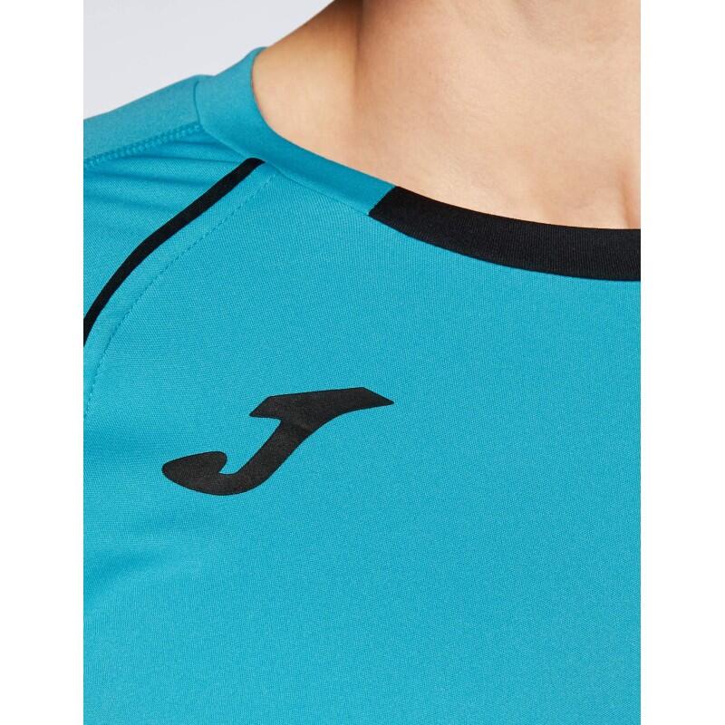 Camiseta Manga Larga Fútbol Hombre Joma Protec Turquesa 3/5
