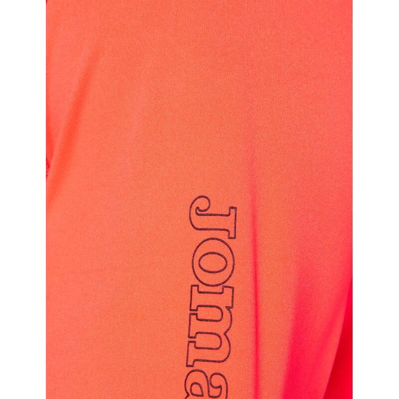Camiseta Manga Larga Fútbol Niños Joma Protec Coral Flúor 4/5