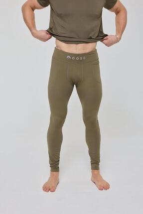 Femme Fitness Legging Taille Haute Elite Kaki