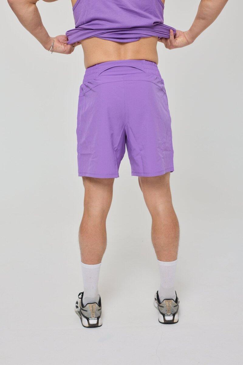 Dames Fitness Sport-Shorts Elite Lila 2/7