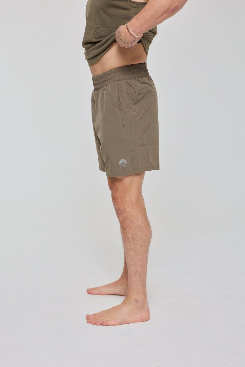 Dames Fitness Sport-Shorts Elite Khaki 5/7