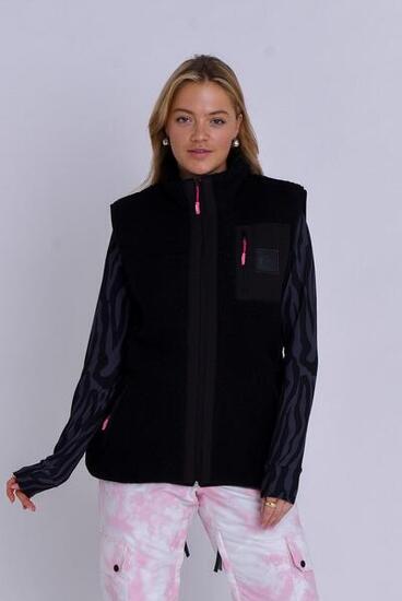 Damen Sherpa Weste Method Schwarz