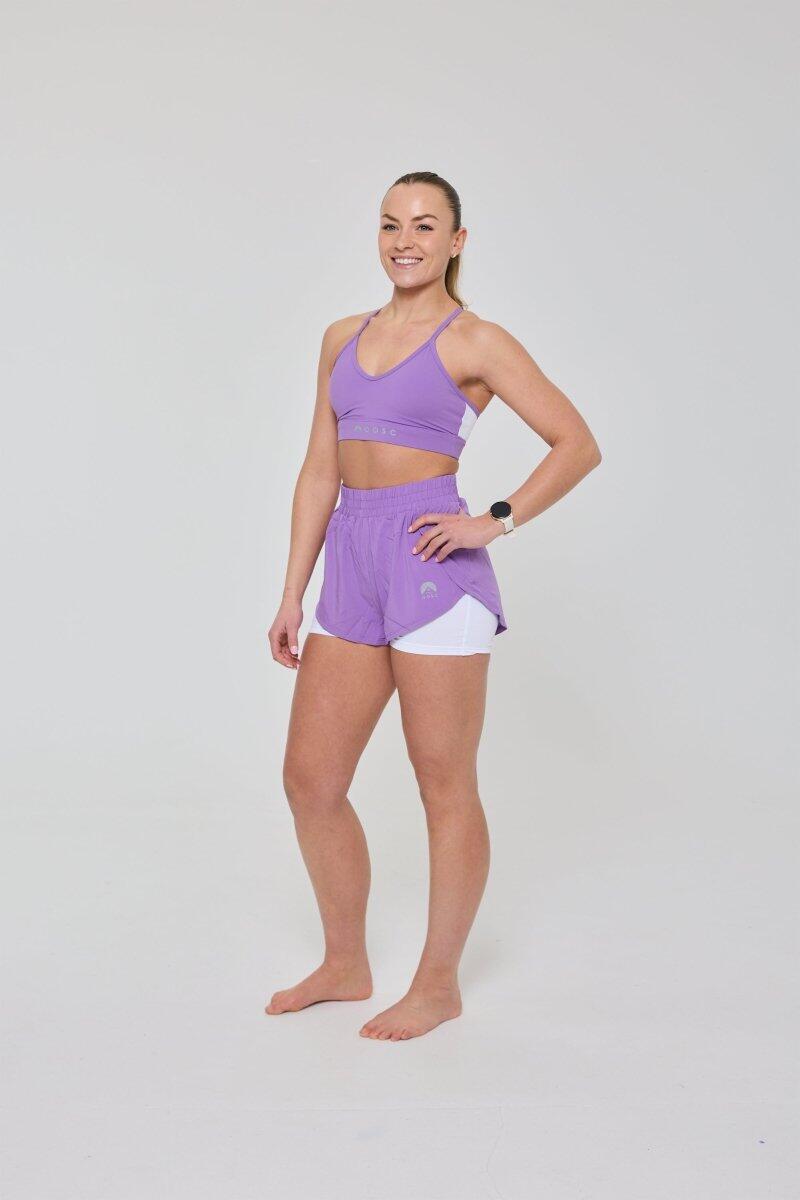 Femme Fitness Brassière Maintien Moyen Infinite Violet 5/6