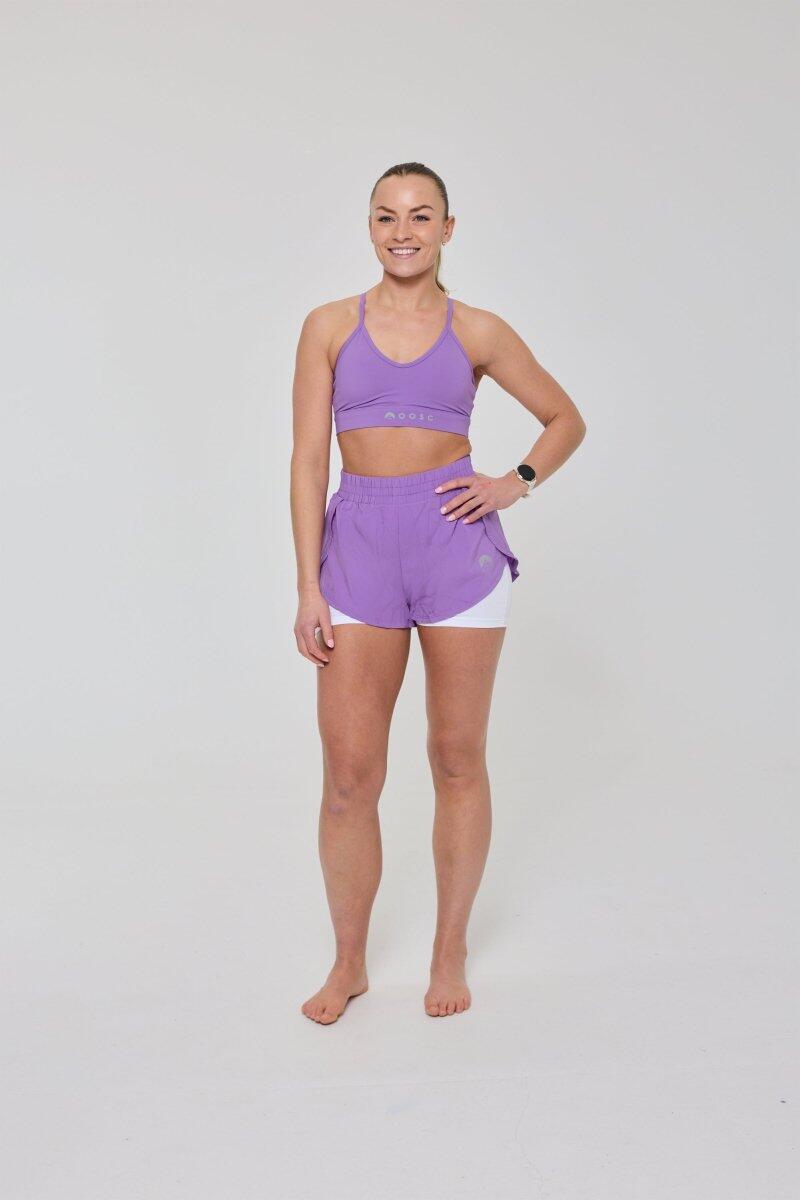 Femme Fitness Brassière Maintien Moyen Infinite Violet 4/6