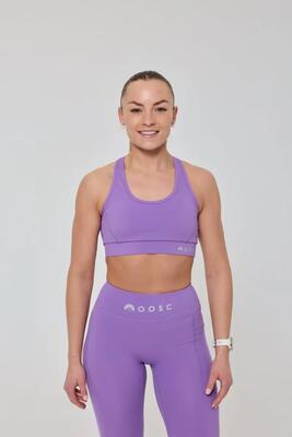 Dames fitness sport-bh hoge steun elite lila