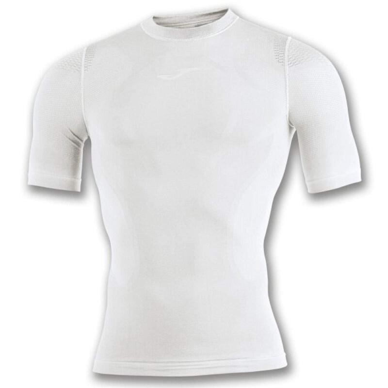 Camiseta Manga Corta Fútbol Hombre Joma Brama Emotion II Blanco 3/3