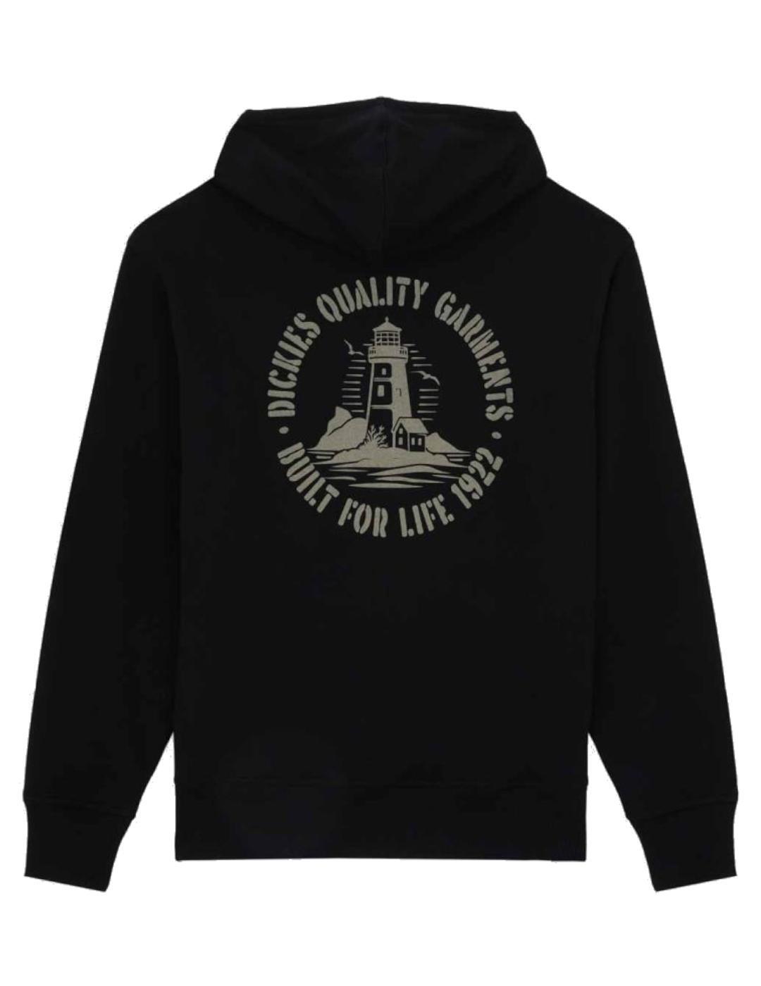 Sweat Noir Homme Dickies Parrotsville 5/5