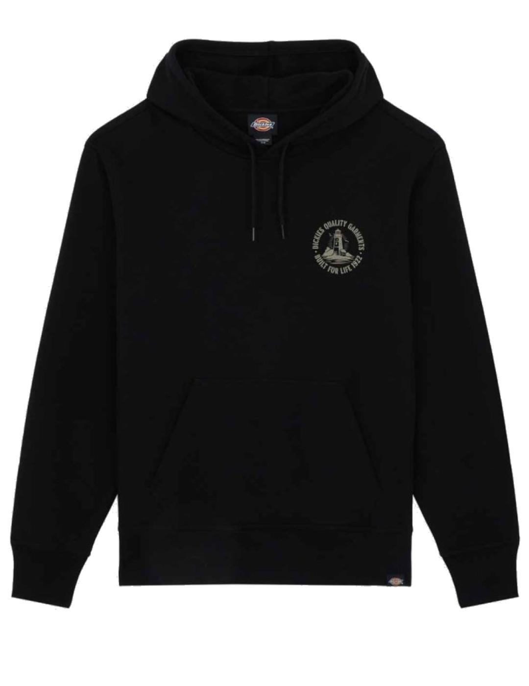 Sweat Noir Homme Dickies Parrotsville 4/5