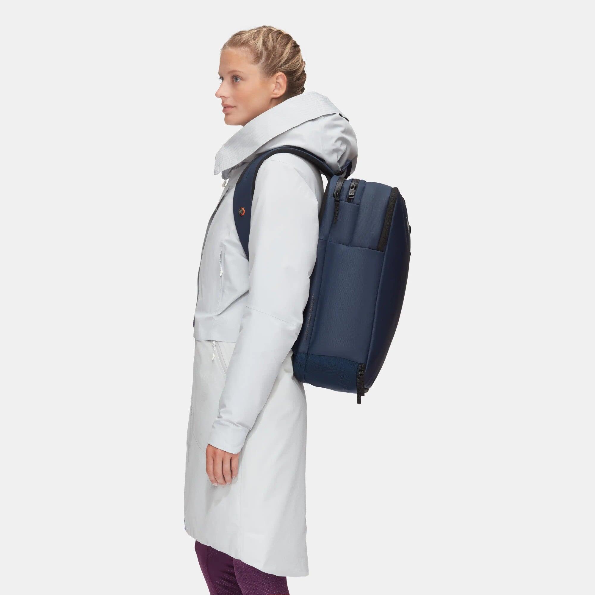 Zaino urbano Mammut Seon Transporter 25 blu con scomparto laptop 5/6
