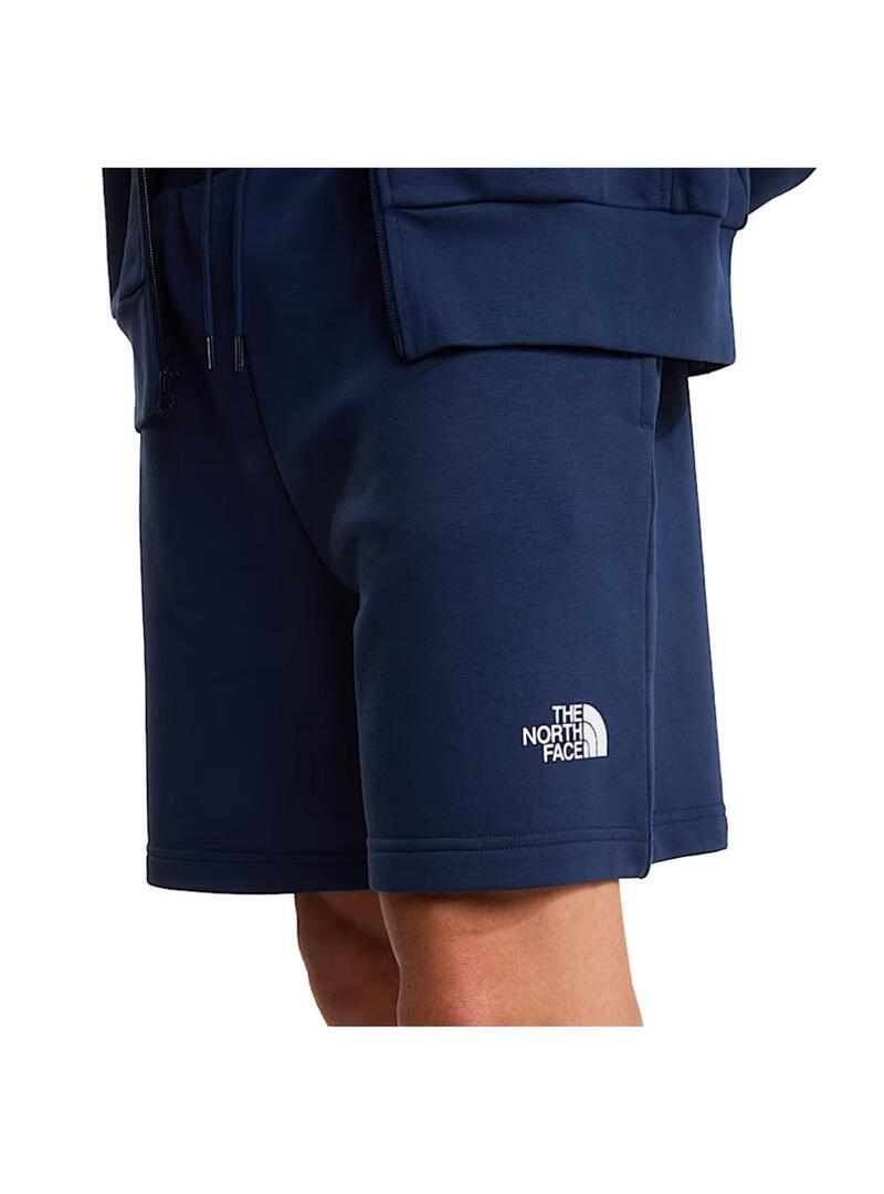 Pantaloni corti da uomo The North Face Simple Dome Marino. 6/7