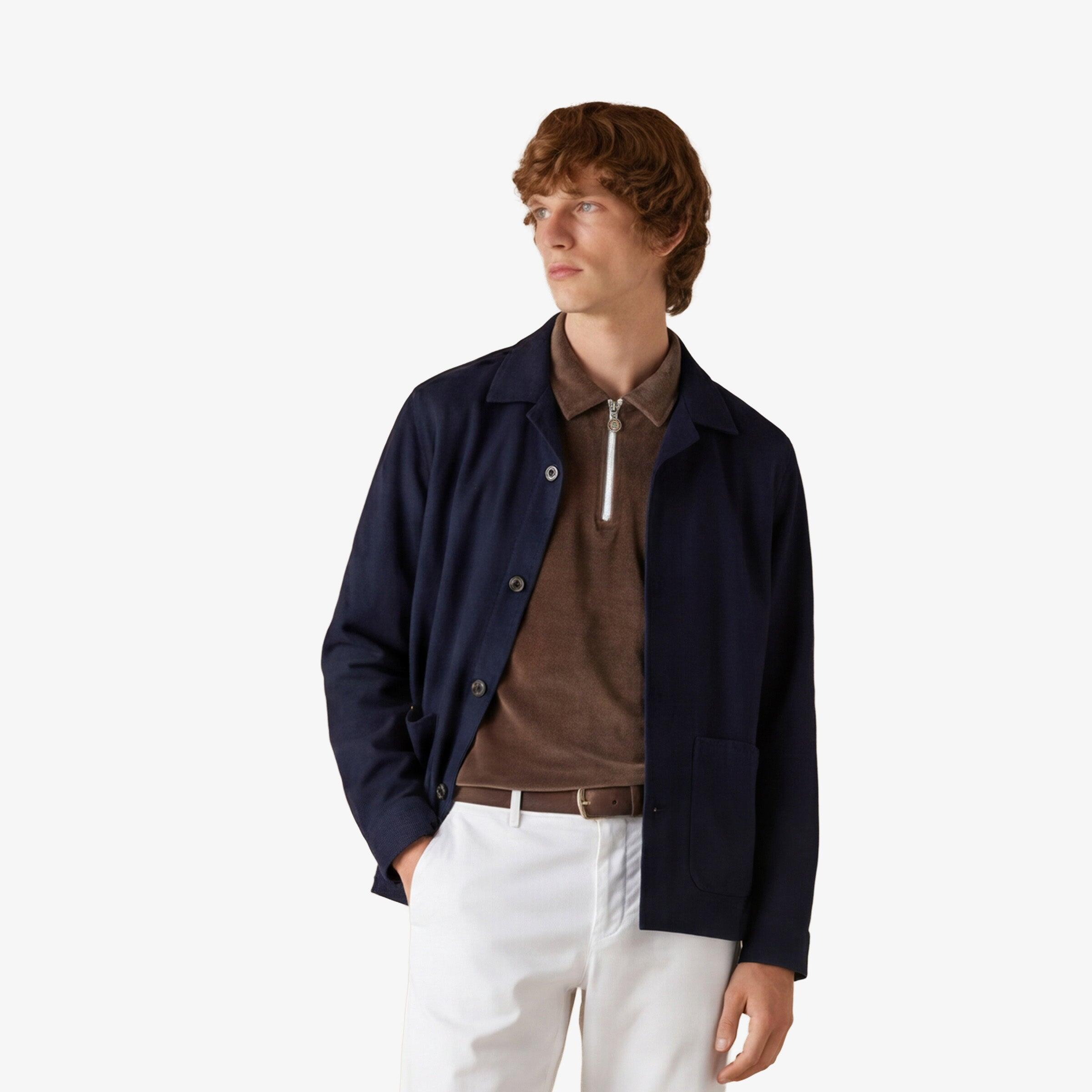 Giacca da lavoro in cotone Wael blu navy 2/7