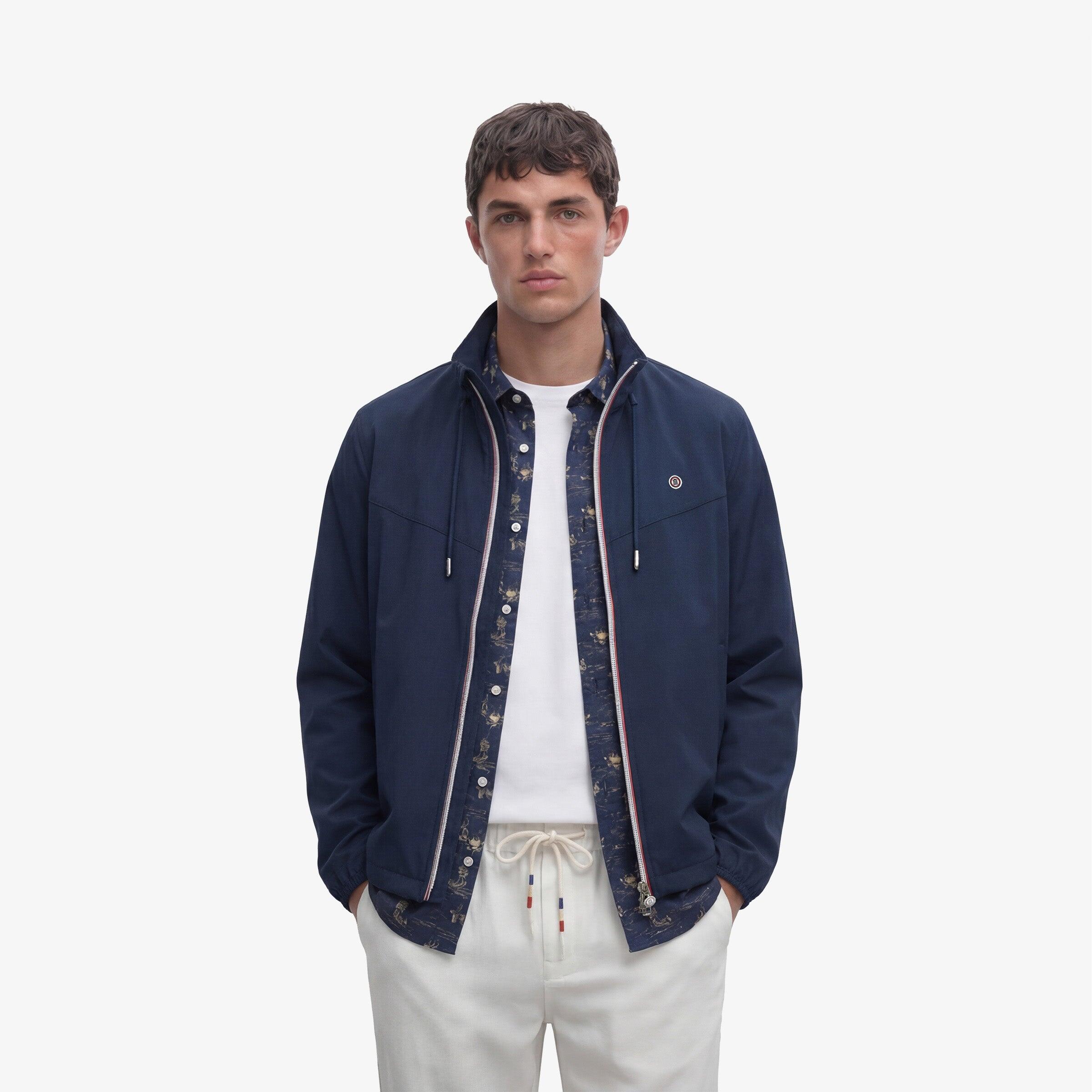Parka Stormy impermeable azul marino 2/5