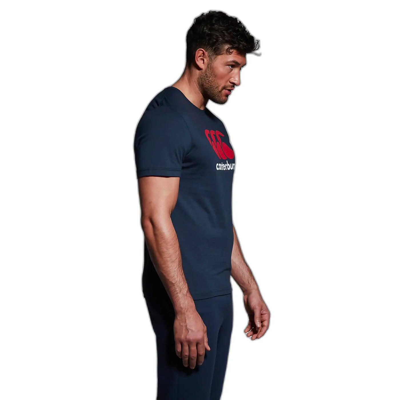 T-shirt Canterbury CCC Logo Blu navy 3/7
