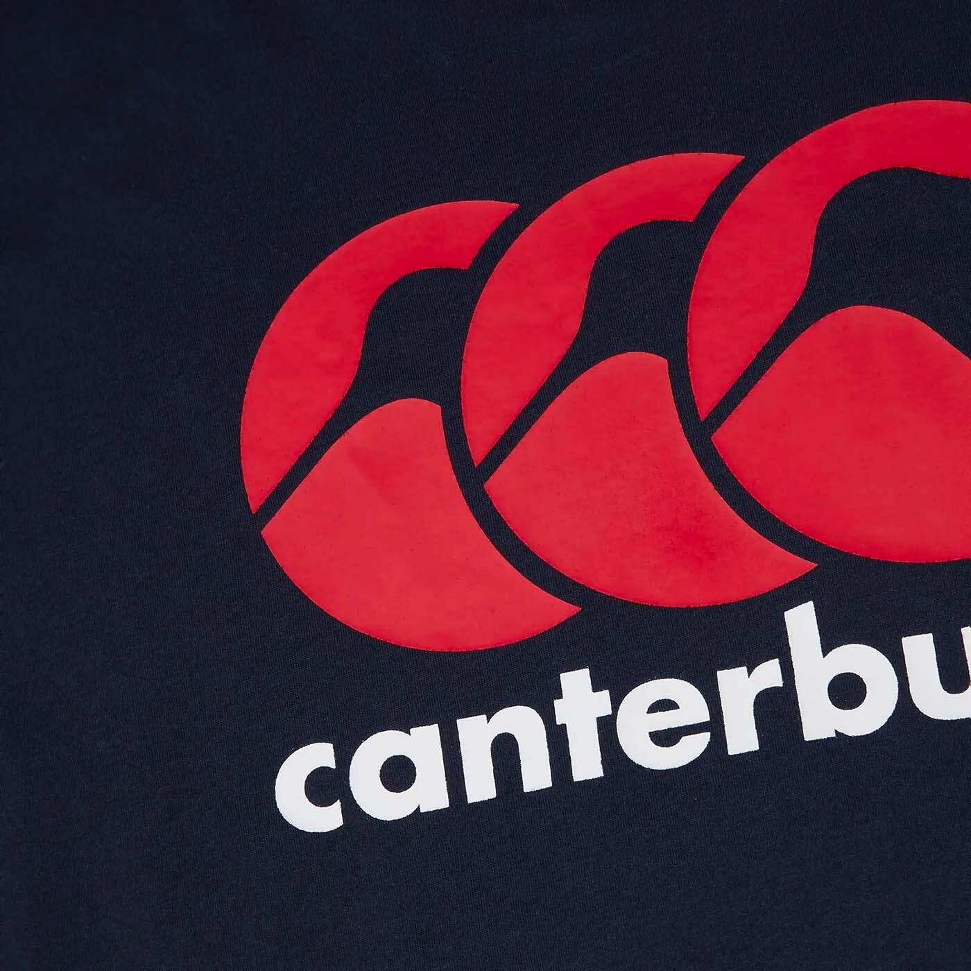 T-shirt Canterbury CCC Logo Blu navy 7/7